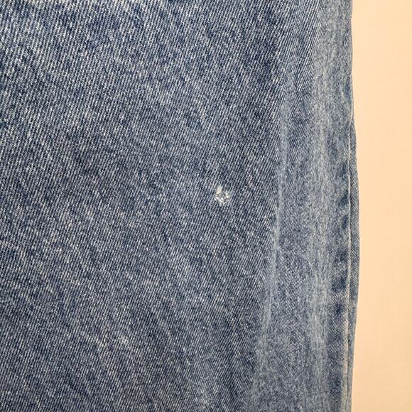 Vintage GAP Tapered Leg Mom Jeans Blue High Waist Rigid Casual Preppy Size 29 - Picture 7 of 10
